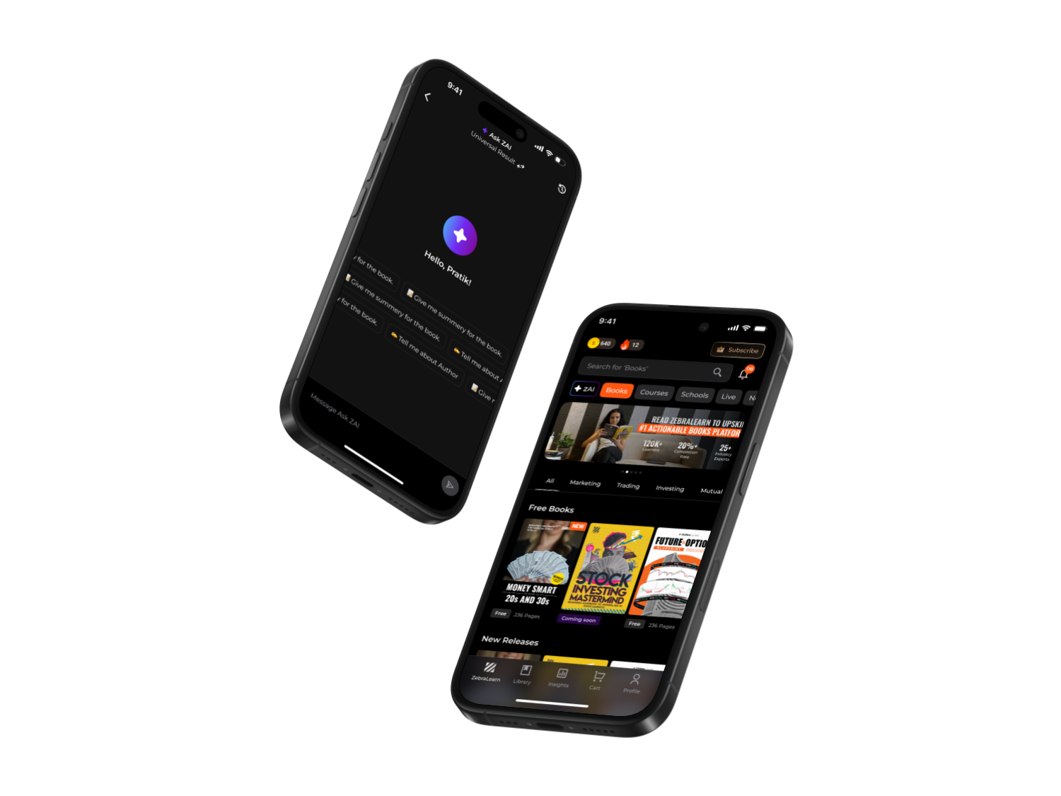 ZebraLearn app on mobile