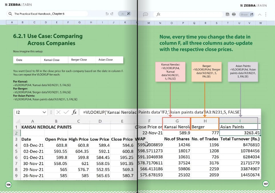 Sneak peek 3 — The Practical Excel Handbook