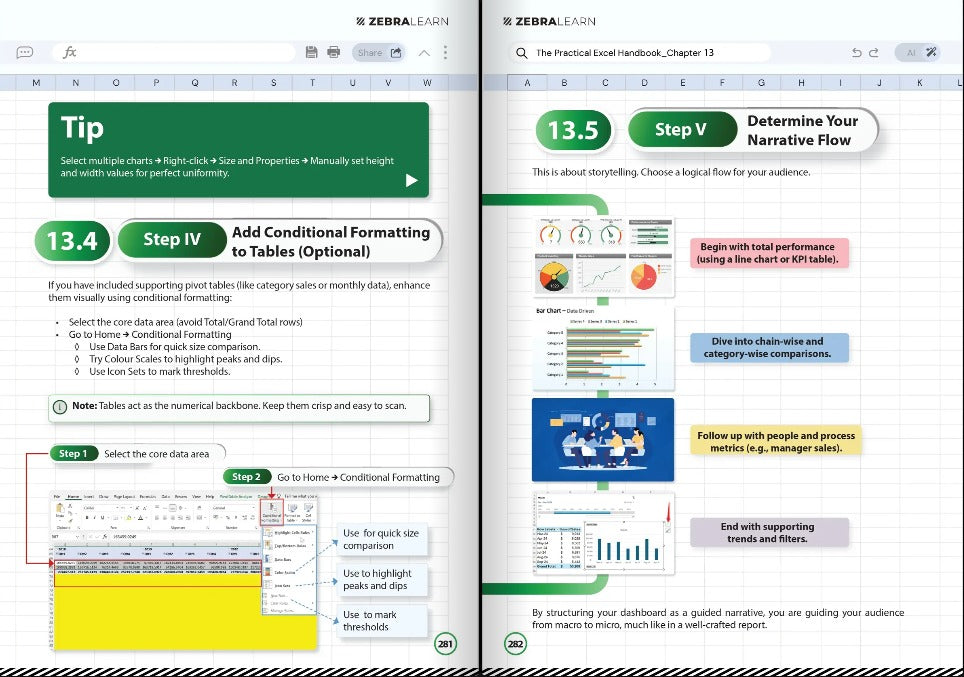 Sneak peek 4 — The Practical Excel Handbook